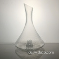 Crystal Ripple Wine Glass Dekanter